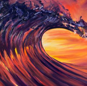 Last Wave of the Day (Print)
